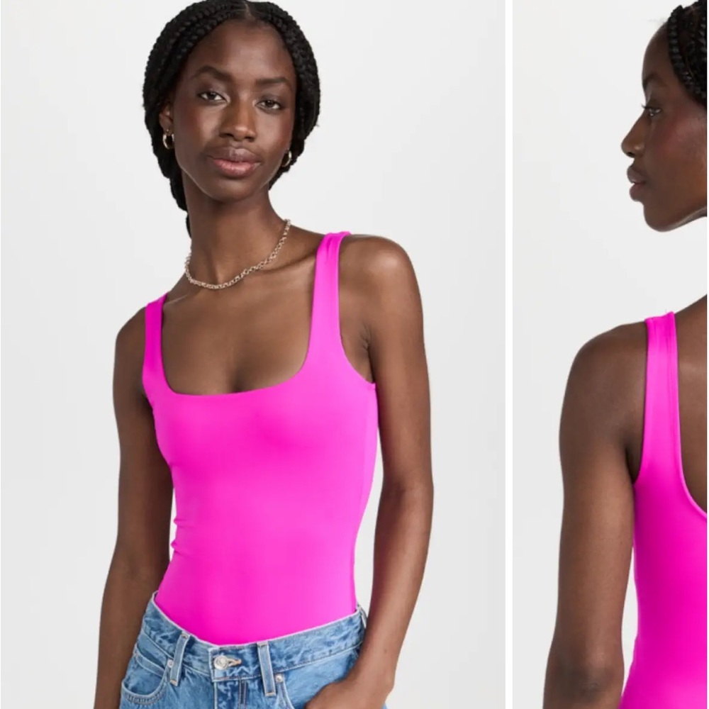 Good American - NWOT - Scuba Modern Tank Thong Bodysuit - size 1